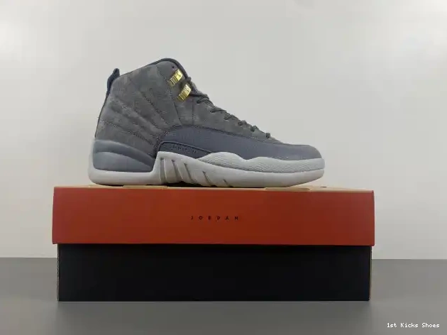 1st Kicks Shoes 130690-005 JORDAN 12 AIR mens RETRO 